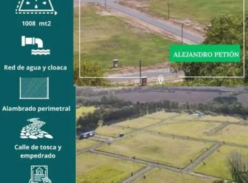 Terreno · 1000m² · Venta - Terreno en Alejandro Petion