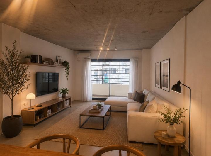 Departamento · 70m² · 2 Ambientes · 1 Cochera