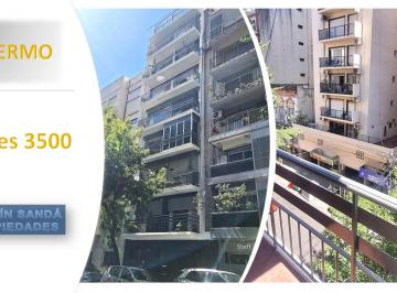 Departamento de 3 ambientes, Palermo · Alto Palermo 3 Ambientes con Dependencias de Servicio