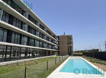 Departamento · 67m² · 3 Ambientes · 1 Cochera · Alquiler Departamento 3 Amb con Galería y Jardín Propio en Terrazas de Santa Maria - Villanueva