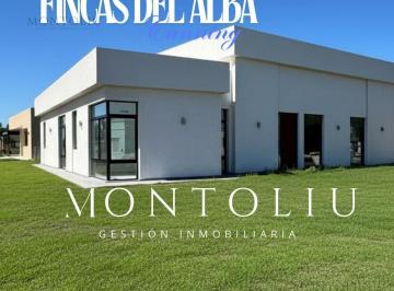 Casa · 180m² · 4 Ambientes · 3 Cocheras · Casa en Venta Fincas del Alba, Apta Credito Hipotecario
