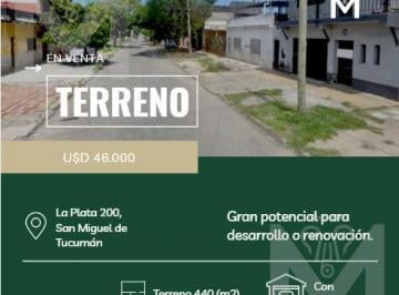 Terreno · 440m² · Terreno en San Miguel de Tucumán