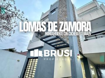 Departamento · 38ha · 1 Ambiente · 1 Cochera · Departamento en Venta en Lomas de Zamora - Monoambiente - Cochera - Terraza - Financiacion