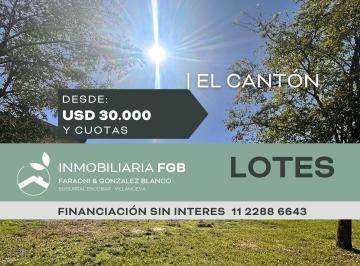 Terreno · 800m² · Lotes Desde 30.000usd | El Canton | Norte | Golf | Puerto | Islas