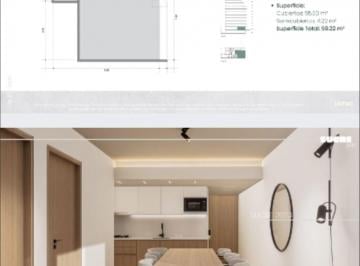 Departamento de 1 ambiente, Belgrano · 1 Amb 21 m² Cfte Bcon 4° Piso "Sucre Garden / Arcos" Full Amenities a Estrenar E/diciembre 2027