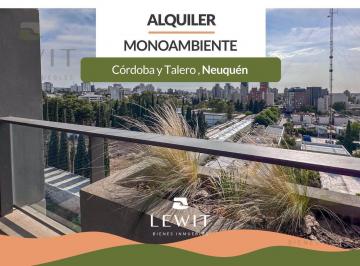 Departamento · 37m² · 1 Ambiente · Alquiler Monoambiente Neuquen Centro Alto