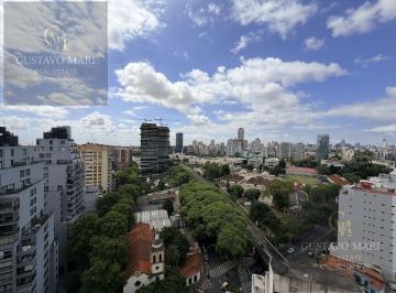 Departamento · 50m² · 2 Ambientes · Alquiler Anual Vista Al Rio Palermo 3 Ambientes Apto Mascotas y Profesional