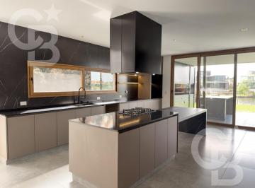 Casa · 423m² · 9 Ambientes · 6 Cocheras · Casa en Venta y Alquiler Ubicada en Barrio Virazon, Nordelta - Vista a La Laguna - 5 Dorm