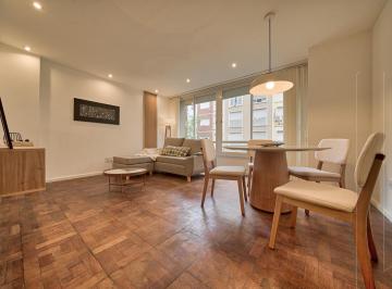Departamento · 76m² · 3 Ambientes · Semipiso 3 Ambientes Al Frente Reciclado Amoblado Chauvin