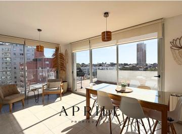Departamento · 100m² · 3 Ambientes · 1 Cochera · Departamento 3 Amb. con Balcón Terraza y Vista Lateral Al Mar - Playa Chica