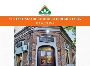 Fondo de comercio Venta USD 1 · Venta Fondo de Comercio Indumentaria Masculina