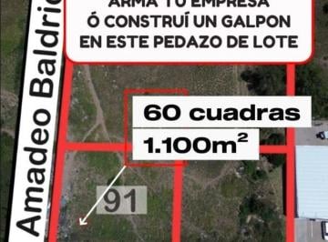 Terreno , Córdoba · Tu Nueva Empresa Te Esta Esperando! Lote 1.100 m en 60 Cuadras Bien Ubicado con Escritura!