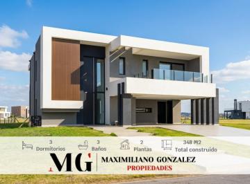 Casa · 318m² · 4 Ambientes · 2 Cocheras · Casa Venta - Terralagos, Canning