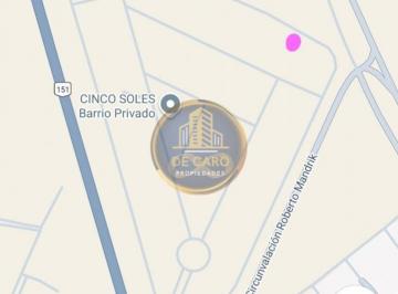 Terreno · 525m² · Terreno en B° Privado Cinco Soles