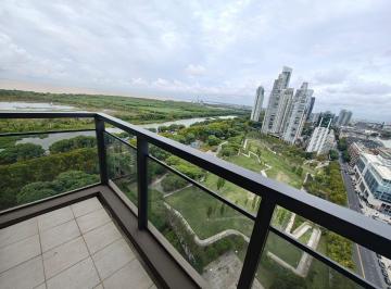 Departamento de 2 ambientes, Puerto Madero · Gran 2 Amb Único Amoblado con Terraza Propia en River View