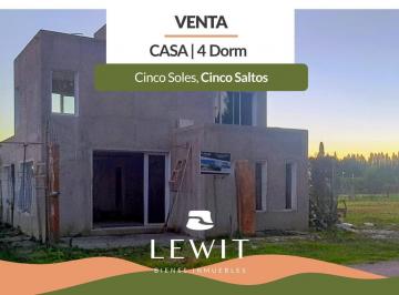 Casa · 200m² · 7 Ambientes · 1 Cochera · Venta Casa 4 Dorm. con Pileta en Cinco Saltos B° Cinco Soles