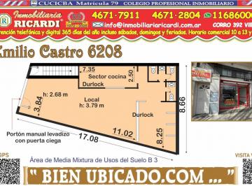 Local comercial · 104m² · Bien Ubicado Punto Com Mega Local a La Calle