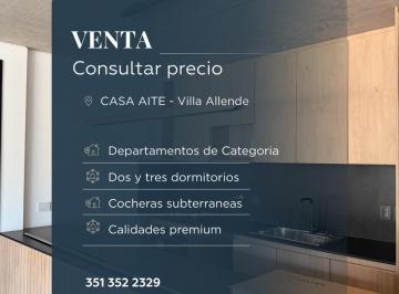 Departamento · 120m² · 3 Ambientes · 2 Cocheras · Departamentos Exclusivos en Villa Allende
