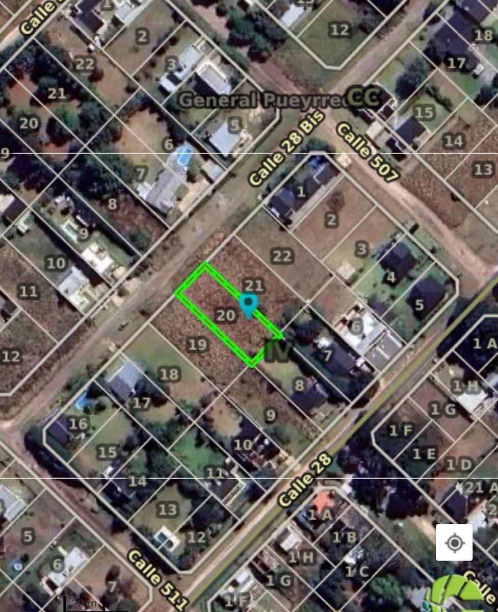 Lote en venta en barrio acantilados 562 m²