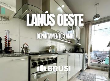 Departamento · 65m² · 3 Ambientes · Departamento en Venta en Lanús Oeste - 3 Ambientes - Apto Crédito