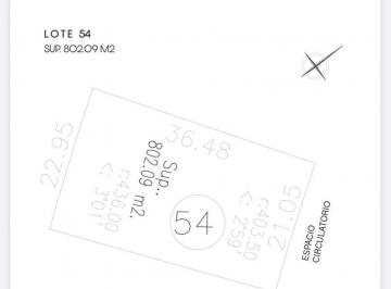 Terreno · 802m² · Lote en Venta – Prados del Oeste 2 - Lote 54