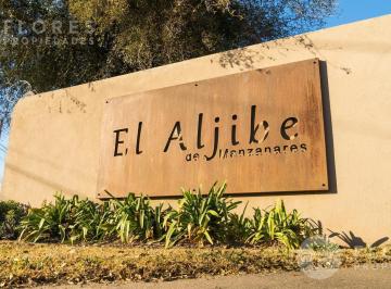 Terreno · 420m² · Terreno - Lote en Venta, Escriturable, Barrio El Aljibe, Fatima, Pilar