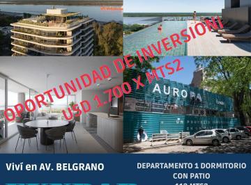 Departamento · 65m² · 4 Ambientes · Departamento de 1 Dormitorio con Patio 112 m². Cerca Rio. Fundar.