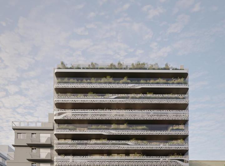 Desarrollo vertical · Donna Ambra - Av La Plata 689
