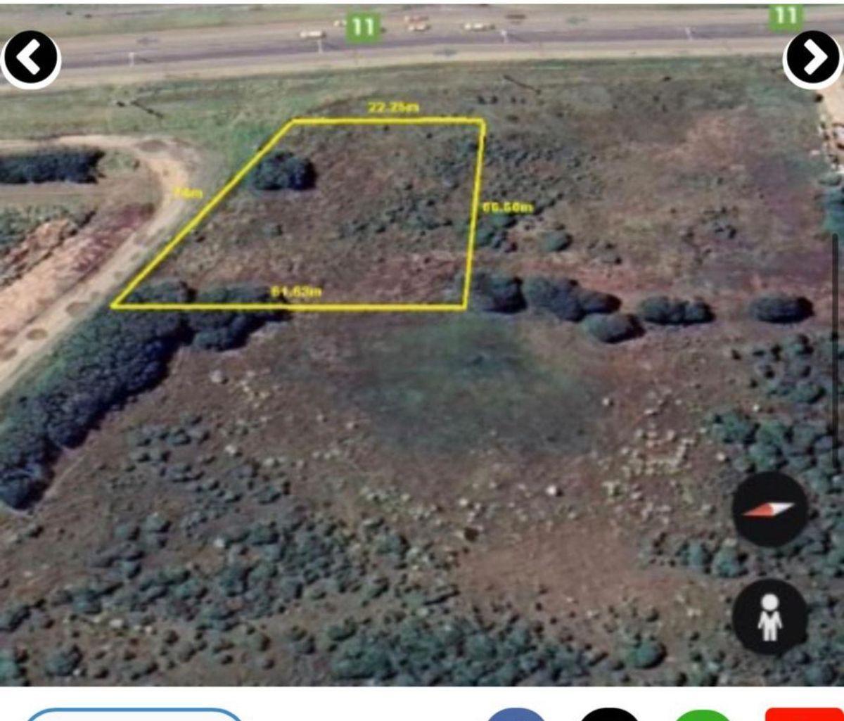 Amplio lote en ruta 11 km 506: 2. 129 m² | potencial comercial E industrial estratégico