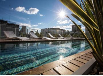 Departamento de 2 ambientes, Recoleta · Terraza con Vista a Plaza Vicente López. Iq Recoleta