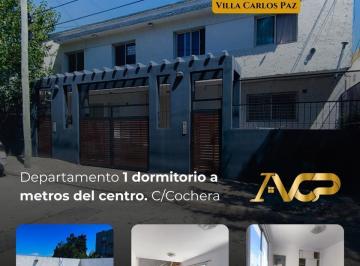 Departamento · 53m² · 2 Ambientes · 1 Cochera · Departamento en Villa Carlos Paz