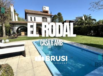 Casa · 162m² · 6 Ambientes · 3 Cocheras · Casa en Venta en El Rodal - 6 Ambientes