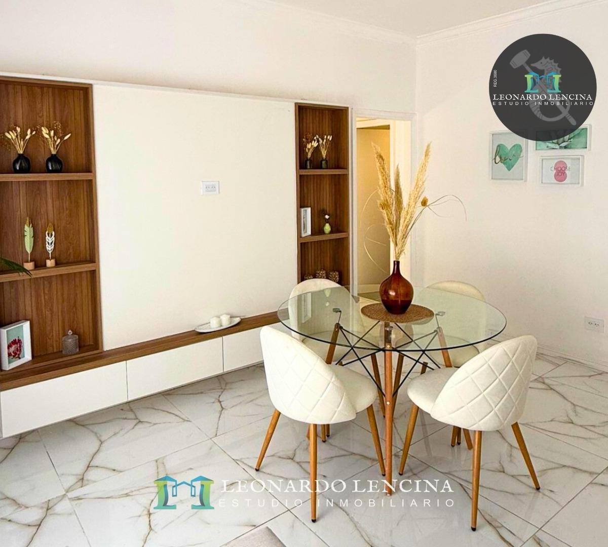 Depto 3 amb + escritorio, 64m² con balcón y calefacción por radiadores — Centro