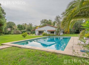 Casa · 180m² · 5 Ambientes · 2 Cocheras · Venta - Casa Quinta de Una Planta C/ 3 Dorms| Lote 4500 m² | del Viso, Los Jazmines, Pilar