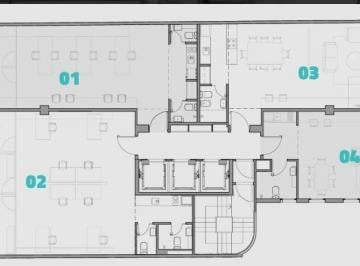 Oficina comercial · 269m² · 1 Ambiente · 2 Cocheras · Departamento Apto Profesional en Venta - Piso Completo - 2 Cocheras - Nuñez