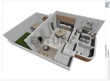 Casa · 65m² · 1 Dormitorio · 1 Cochera · Duplex en Docta 1 Dor. - C/ Financiamiento