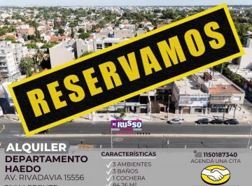 RUS-RUS-11031_2 · Alquiler Departamento 3 Ambientes Haedo