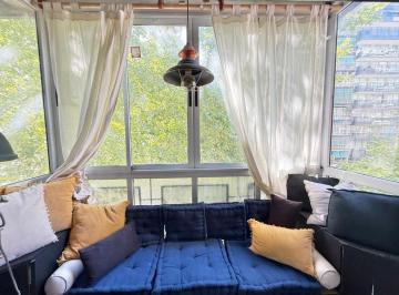 Departamento · 29m² · 1 Ambiente · Monoambiente Al Frente con Balcón Cerrado y Baulera en Recoleta.