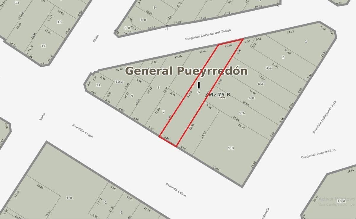Terreno en venta en una ubicación privilegiada en pleno Centro de Mar del Plata