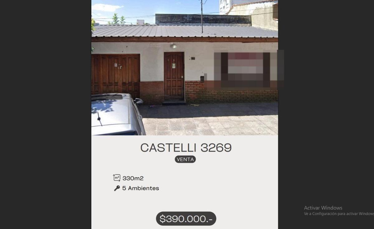 Casa a reciclar de 330 m2 en una planta — San José