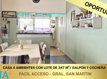 MEY-MEY-155_2 · Venta Casa 4 Ambientes Sobre Lote de 347 m² con Cochera Gral. San Martín