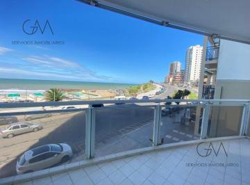 Departamento · 90m² · 3 Ambientes · 1 Cochera · Departamento en Alquiler Frente Al Mar