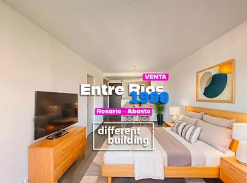 Departamento · 32m² · 1 Ambiente · Monoambiente de Calidad en Venta Segundo Piso Al Frente en Abasto Entre Ríos 1900