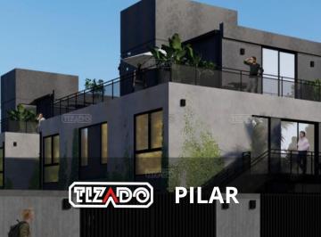 Departamento · 59m² · 2 Ambientes · 1 Cochera · Departamento Dúplex en Venta en One Pilar, Manuel Alberti, Pilar