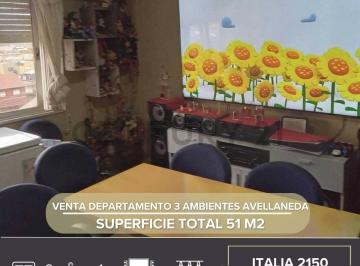 Departamento · 51m² · 3 Ambientes · Venta Departamento 3 Ambientes Avellaneda