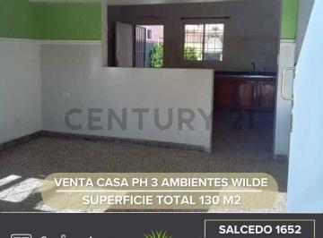 PH · 60m² · 3 Ambientes · Venta Casa PH 3 Ambientes Wilde