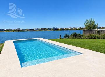 Casa · 320m² · 5 Ambientes · 2 Cocheras · Venta - Casa 5 Ambientes Al Lago, Jardin - San Gabriel, Villanueva, Tigre