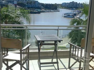 Departamento · 60m² · 2 Ambientes · 1 Cochera · Venta y Alquiler - Departamento 2 Ambientes Al Rio, Balcón - Bahia Grande, Wyndham, Nordelta