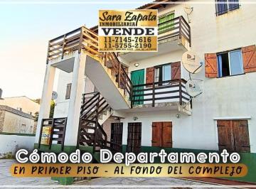 Departamento de 3 ambientes, Mar del Tuyú · 61 172 Departamento 2 Dorm. 3 Ambientes en 1° Piso Mar del Tuyú La Costa Vende Sara Zapata
