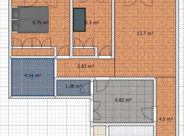 Departamento · 60m² · 4 Ambientes · Alquiler 4 Ambientes Caballito Reciclado a Nuevo!